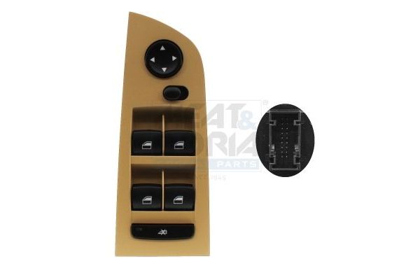 Cam Açma Düğmesi Ön Sol BMW 3 Serisi Sedan (E90)(2004->)  WENDERPARTS BA61319217331