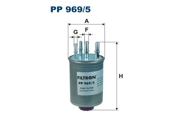 Yakıt Filtresi  Jaguar XF (01.2008->)  FILTRON PP 969/5