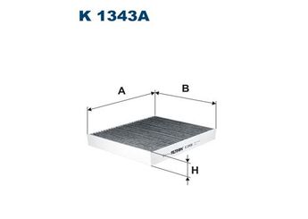 Polen Filtresi  FILTRON K 1343A  1303390300 13356914 13356916 13396514 1684471080 1808020