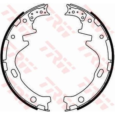 Fren Pabuçlu Balata Arka TRW GS8515