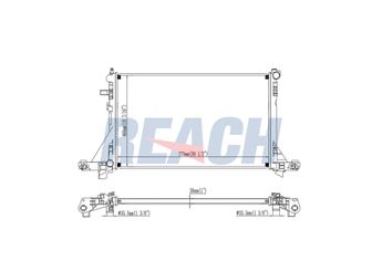 Su Radyatörü  ORİS MFI042034  2140000Q2B 2140000Q2F 214005447R 4406318 4419452 4421803 93197532 95507805 95514141 214107641R 214107695R