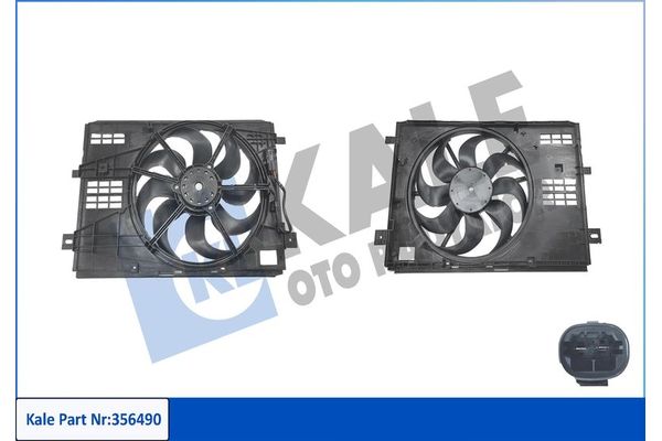 Radyatör Fan ve Motoru  MGA 83347