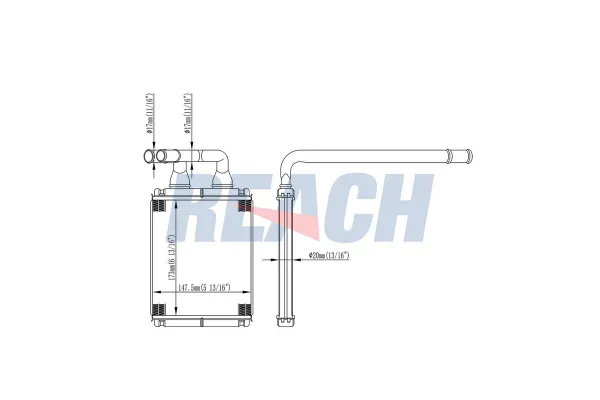 Kalorifer Radyatörü  VEKA 41-2410B