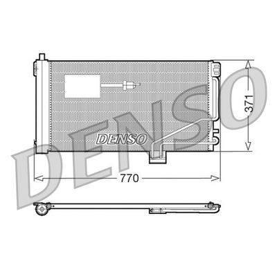 Klima Radyatörü  DENSO DCN17015
