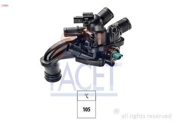 Termostat Gövdesi  FACET 7.8863  1336Z8 1336 Z8 9810916880 98 109 168 80