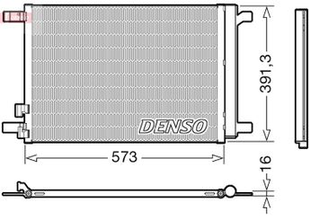 Klima Radyatörü  DENSO DCN32066  5Q0816411AH 5Q0816411AL 5Q0816411AM 5Q0816411BG 5Q0816411BH 5Q0816411BL 5Q0816411M 5Q0816411AJ 5Q0816411AK 5Q0816411BE 5Q0816411BF 5Q0816411N