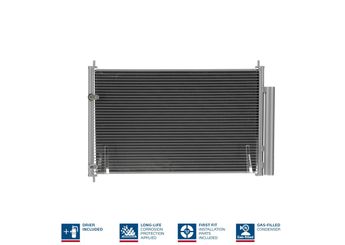 Klima Radyatörü  NISSENS 940037  8845002280 8845002300 8845002330 8845002360 8845012280 8845012300 8846002390