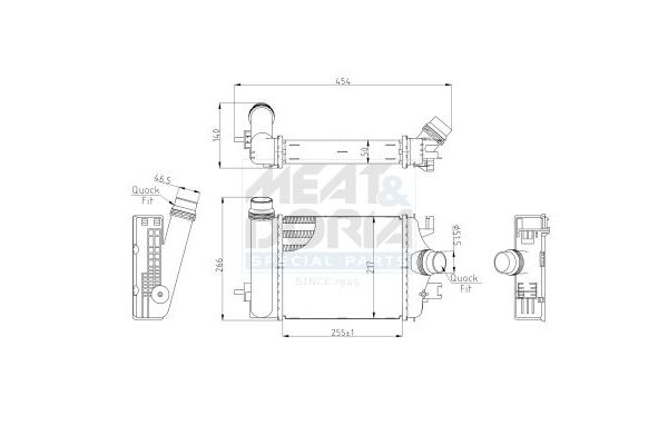 Turbo Radyatörü  MGA 80814