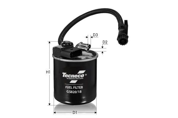 Yakıt Filtresi  Mercedes G -Serisi Station (BM 463)(01.1990->)  GRAT 22314