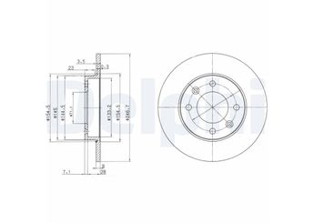 Fren Disk Ayna Arka Sağ ve Sol DELPHI BG3653  1618861980 4246W9 4246.W9 4246X8 4246.X8 4246XB 4246.XB 424952 4249.52 424953 4249.53 424990 4249.90 E169198