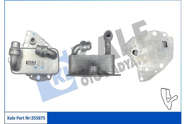 Motor Yağ Soğutucu  Lancia Delta (181)(2008->)  OPEL ORJINAL 55273041