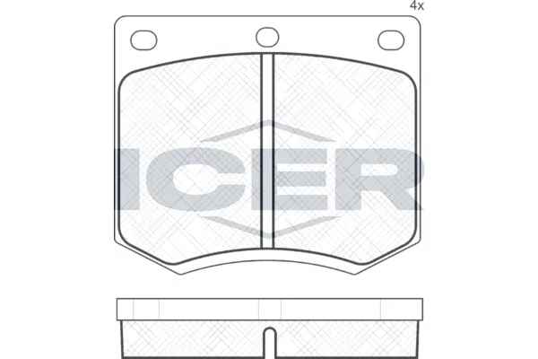 Fren Disk Balata Ön KALE BALATA 20941 193 24 ANS KD13