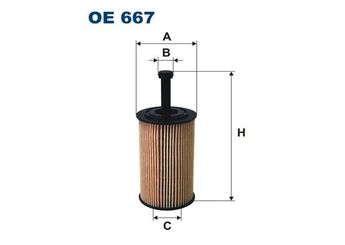 Yağ Filtresi  FILTRON OE 667  1109AN 1109 AN 1109R7 1109 R7 E149104 1109R6 1109 R6 9463704780