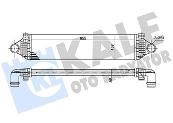 Turbo Radyatörü  BSG 95-535-005  31367277