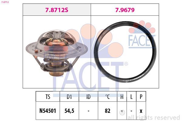 Termostat  Renault Clio III (08.2005->)  RENAULT ORJINAL 212001296R