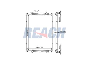 Su Radyatörü  RADISEN RR 63775  5001848515 5001848517 5001856528 100310967 5001860493 5001860501 5001860511 5010315369 5010514435