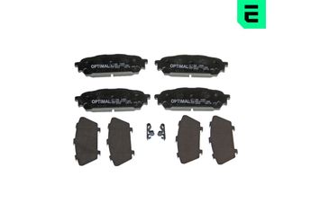 Fren Disk Balata Arka OPTIMAL BP-12406  26696FE040 26696FE050