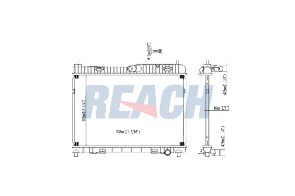 Su Radyatörü  BEHR CR 2427 000S