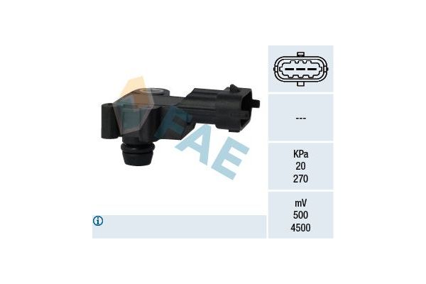 MAP Sensörü  Opel Adam (2012->)  PSA ORJINAL 55567257