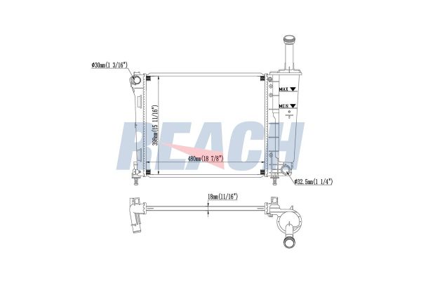 Su Radyatörü  ORİS MPE549023