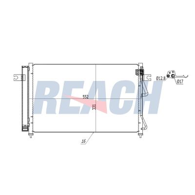 Klima Radyatörü  MAHER 18933