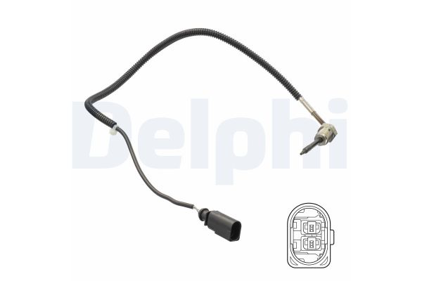 Egzoz Sıcaklık Sensörü  Audi A4 Sedan (8E)(11.2004->)  DELPHI TS30271