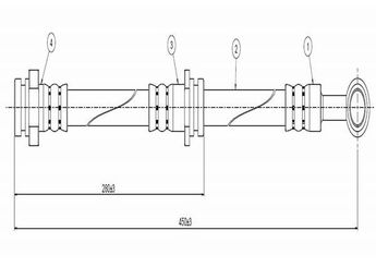 Fren Hortumu Ön Sağ veya Sol CAVO C800 339A  5154082050