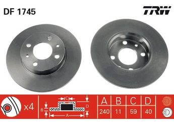 Fren Disk Ayna Arka Sağ ve Sol FIAT ORJINAL 71769481  71769481 46403960 51876438 51885456 5741447 7163465 71738421 71770933 7566931 7645054 7663465 7685656 60811879 0060811879 60805117 0000060805117 0000060811879 51859078 1541802 1541804 1715410 9S511125CA 9S51-1125-CA BS511125AA BS51-1125-AA