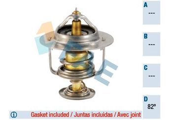Termostat 82 °C  GVA 5191632  2551042100 25510-42100 25510 42100