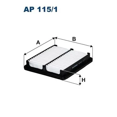 Hava Filtresi  Mazda CX-3 (DK)(04.2015->)  FILTRON AP 115/1
