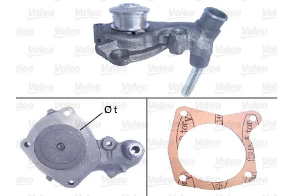 Devirdaim Su Pompası  Ford Mondeo 4/5 Kapı (GD)(1997->)  VALEO 506287