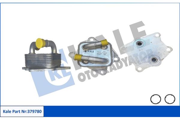 Motor Yağ Soğutucu  Toyota RAV4 (A5)(2019->)  KALE 379780