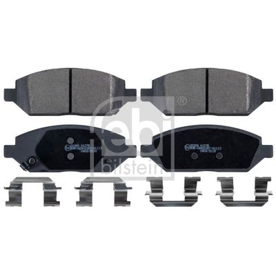 Fren Disk Balata Ön Opel Karl (2015->)  FEBI BILSTEIN 16974