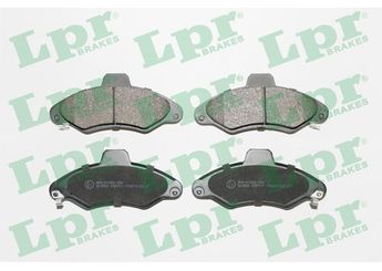 Fren Disk Balata Ön LPR 05P717  1031781 1048308 1048310 1121667 1130753 1133750 5026661 7017948 94AB2K021AA 94AB2K021AB 94AB2K021AC 97AG2K021BA 97AX2K021AA 97AX2K021AB