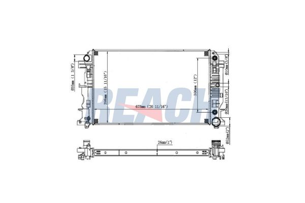 Su Radyatörü  BEHR CR 12 000S