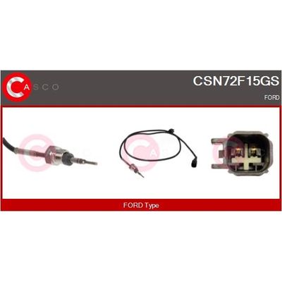 Egzoz Sıcaklık Sensörü  FORD ORJINAL CC1A12B591BB