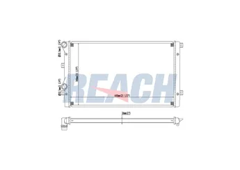 Su Radyatörü  ORİS 1067-4811C  1K0121253H 1K0121251AA 1K0121251AT 1K0121251CD 1K0121251DL 1K0121251DN 1K0121253AA 1K0121253AB 1K0121253AP 1K0121253BB 1K0121253K 1K0121345AS 5K0121251F 5K0121253C 5K0121253D 5K0121253H
