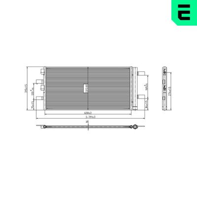 Klima Radyatörü  BMW 2 Serisi Gran Coupe (F44)(2019->)  ERA 667500
