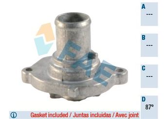 Termostat 87 °C  KRAFTVOLL 08110123  46523118 46737644