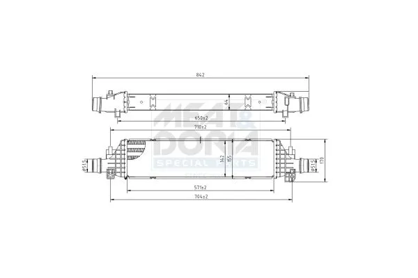Turbo Radyatörü  Opel Mokka (2012->)  MGA 87041