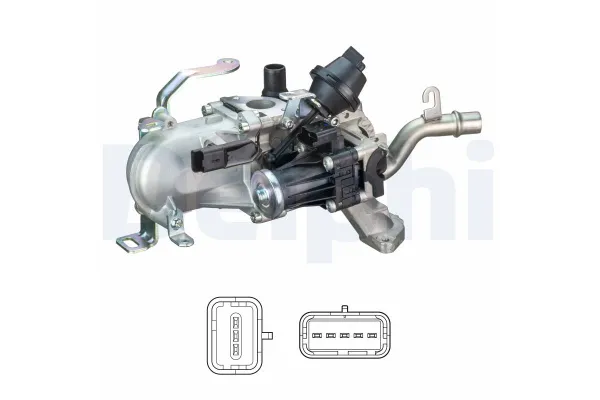 Egr Valfi  Citroen C4 Picasso / Spacetourer (05.2013->)  DELPHI EG10452-12B1