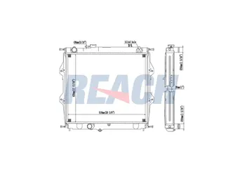 Su Radyatörü  ORİS 227-4811  164005B600 1640005040 164005B820