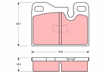 Fren Disk Balata Ön veya Arka TRW GDB310  477698151 477698151A 477698151B 477 698 151 477 698 151 A 477 698 151 B 477698157 477 698 157 92835294200 928 352 942 00 92835295100 928 352 951 00 92835295101 928 352 951 01 92835295102 928 352 951 02 92835295200 928 352 952 00 92835295201 928 352 952 01 92835295300 928 352 953 00 94435295101 944 352 951 01 94435295102 944 352 951 02 449126250 449126280 449126310