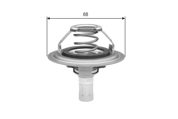 Termostat 89 °C  Citroen XM Break (10.1989->)  GATES TH23080G1
