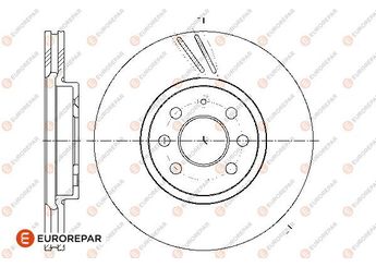 Fren Disk Ayna Ön Sağ ve Sol EUROREPAR 1667850780  1667850780 569007 569067 93181113 93197712 95526654