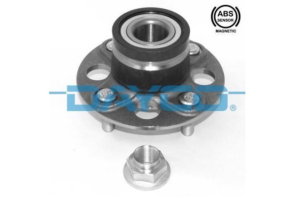 Teker Rulmanı Arka Sağ veya Sol Honda Jazz (GD1/5)(01.2002->)  DAYCO KWD1280
