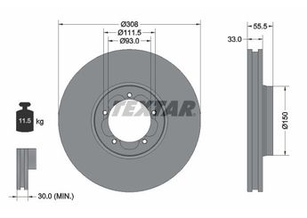 Fren Disk Ayna Ön Sağ ve Sol FORD ORJINAL BK211125DB  BK211125DB 1763884 1842633 1867729 2110014 2110200 2256034 BK211125A1D BK211125AB BK211125AC BK211125AD BK211125DA