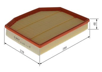 Hava Filtresi  BOSCH F 026 400 463  13717542545 13 71 7 542 545 7542545 7 542 545