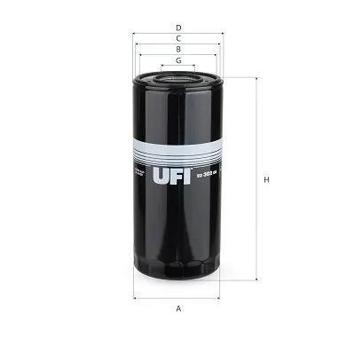 Yağ Filtresi  UFI 23.302.00