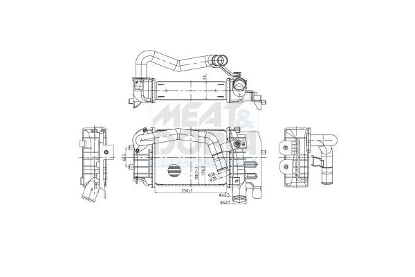 Turbo Radyatörü  VEKA 42-4307